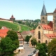 Blick auf die Esslinger Burg in Esslingen